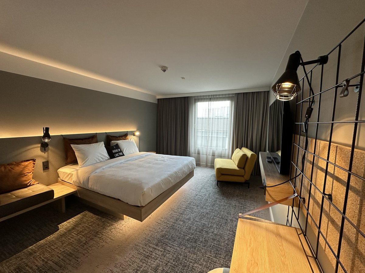 Blick in ein Zimmer des Hotels am Congress.