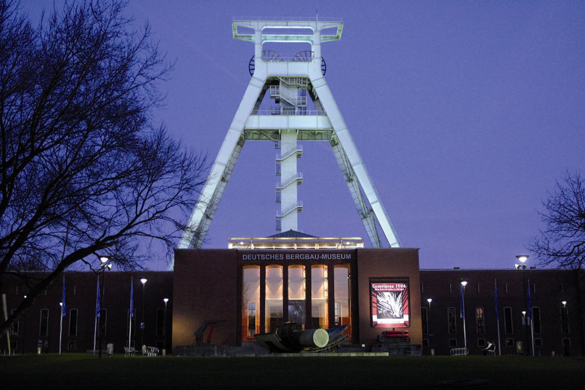 Außenansicht des deutschen Bergbau Museums